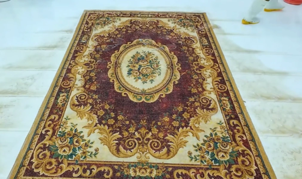 Carpet after professional cleaning in Medford, OR, showing restored color and texture