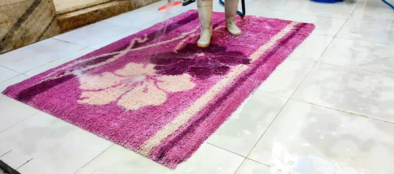 Carpet in a Medford, OR home after professional cleaning, fibers restored and refreshed